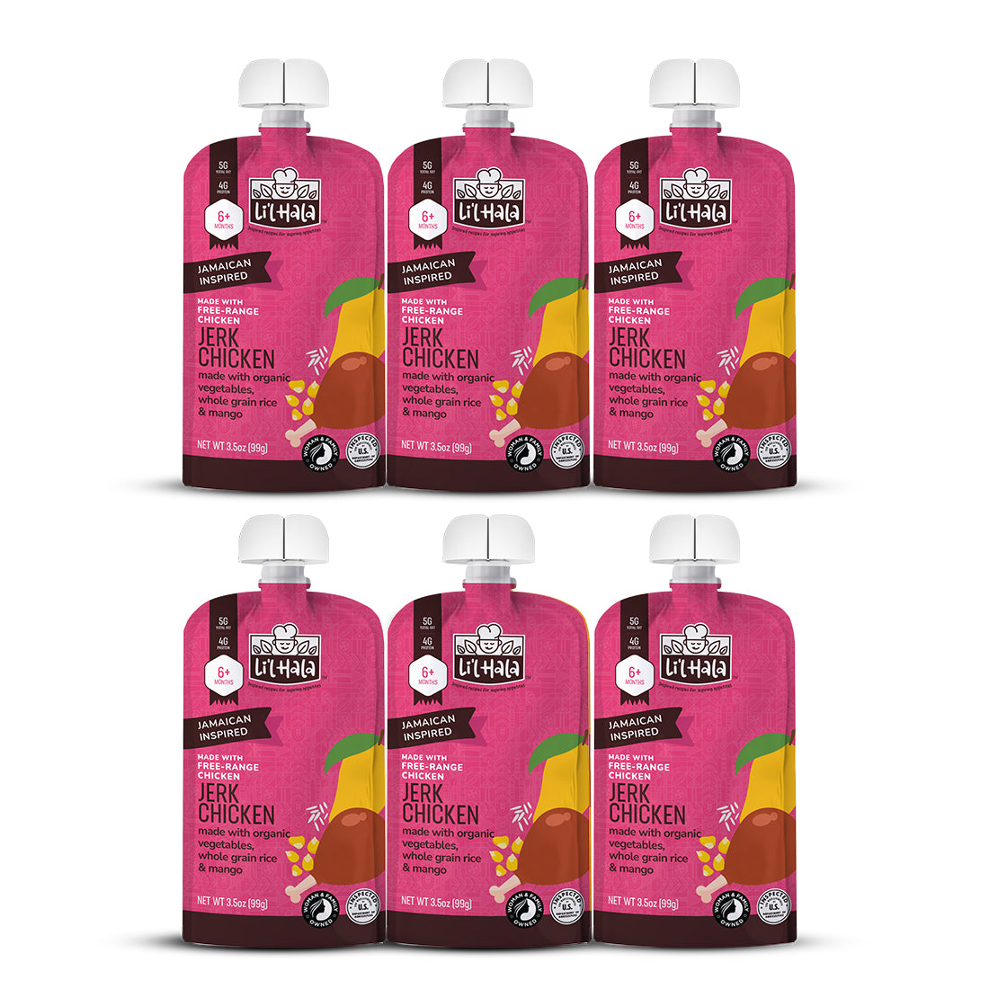 Free-Range Jerk Chicken - 6 Count