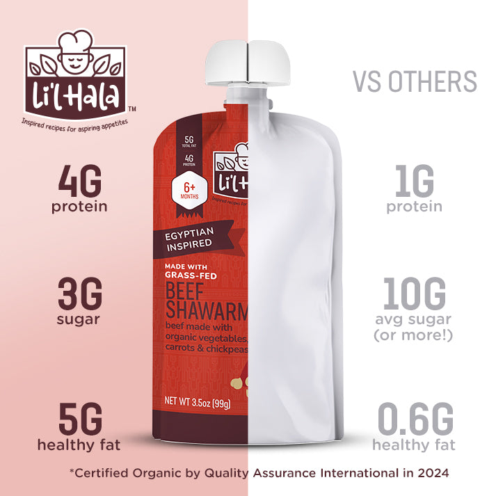 Grass-Fed Beef Shawarma - 6 Count
