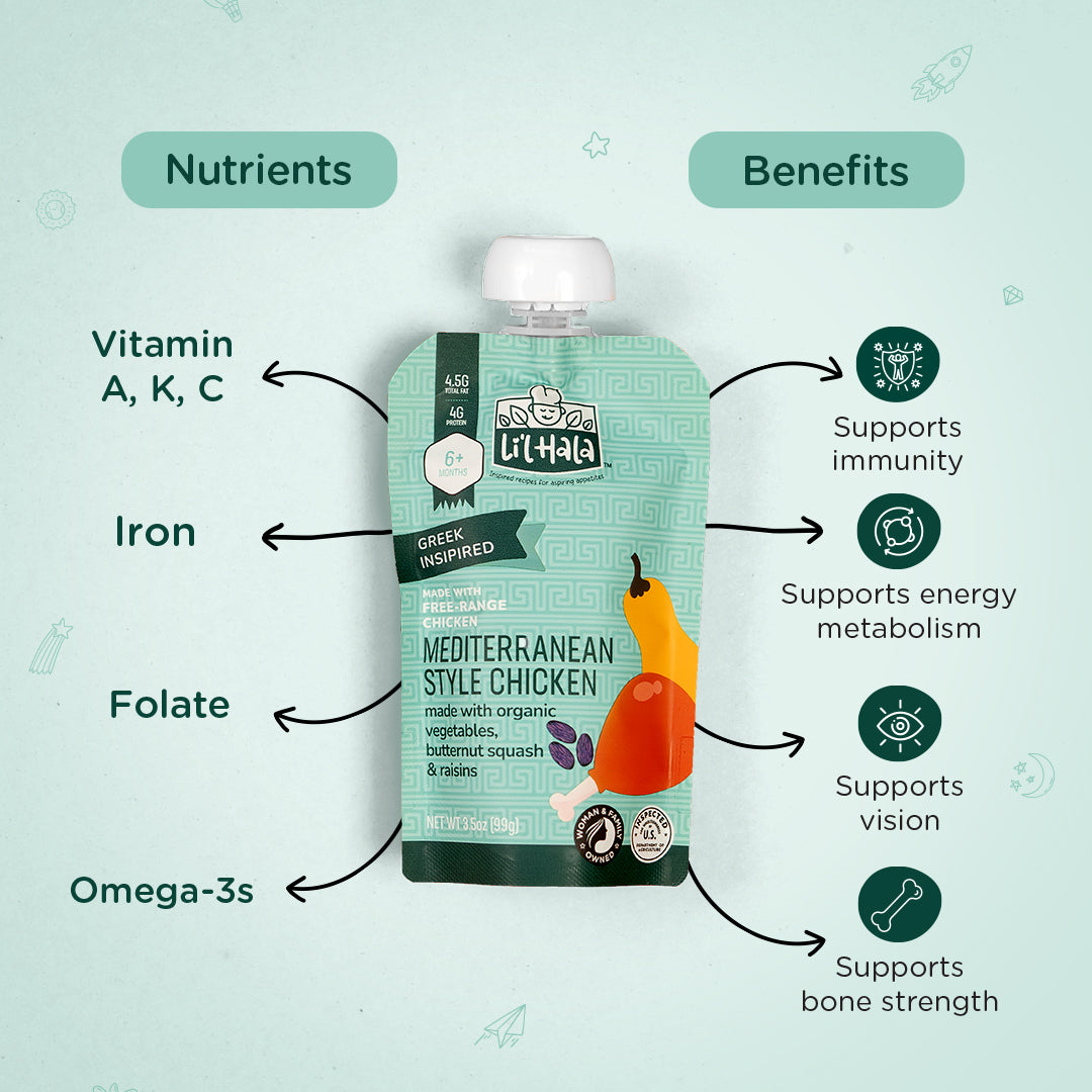 Free-Range Mediterranean Style Chicken - 6 Count